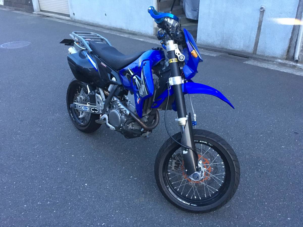 スズキDR-Z400SM 国内最速モタード 改造多数 機関良好 タイヤ溝たっぷり SK44A