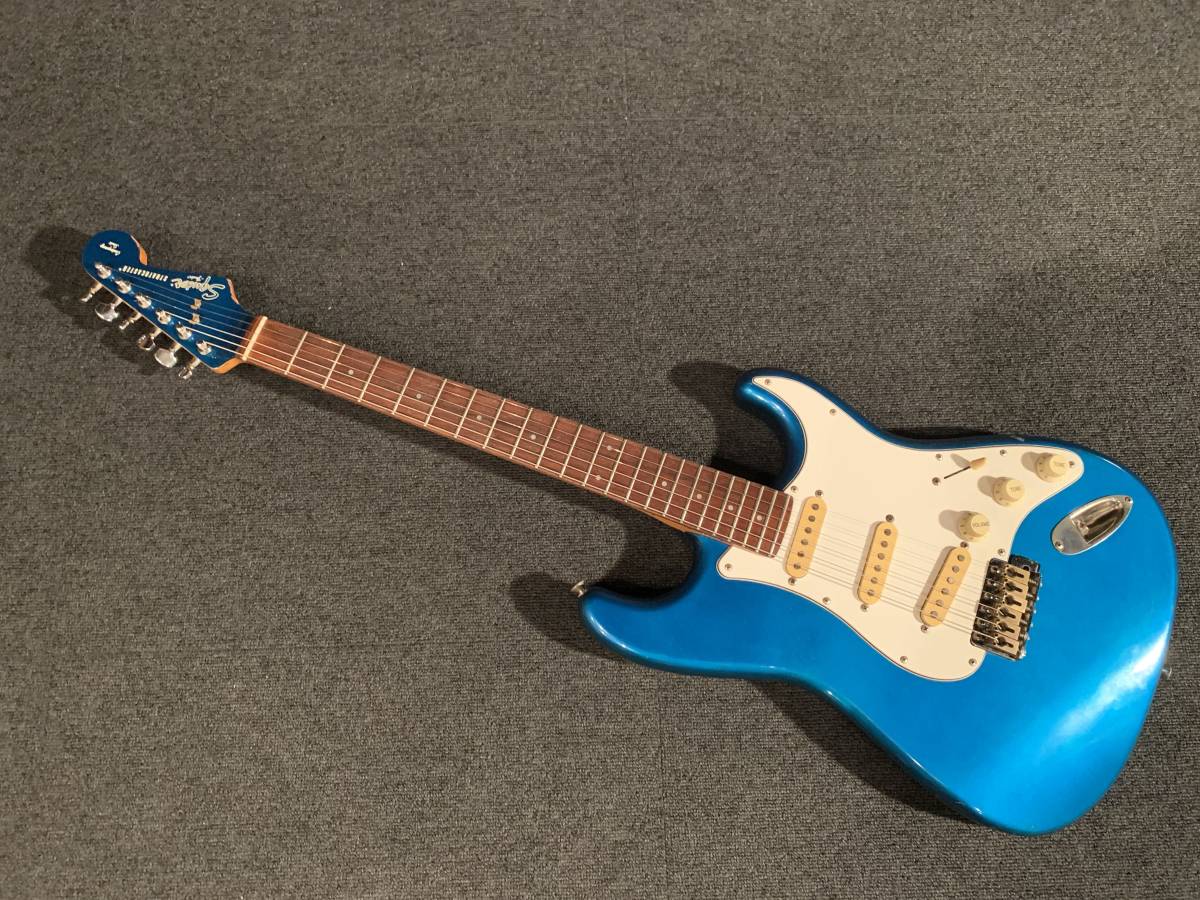 レア！マッチングヘッド F/J Squier SST50 LPB/R No.082619 MADE IN