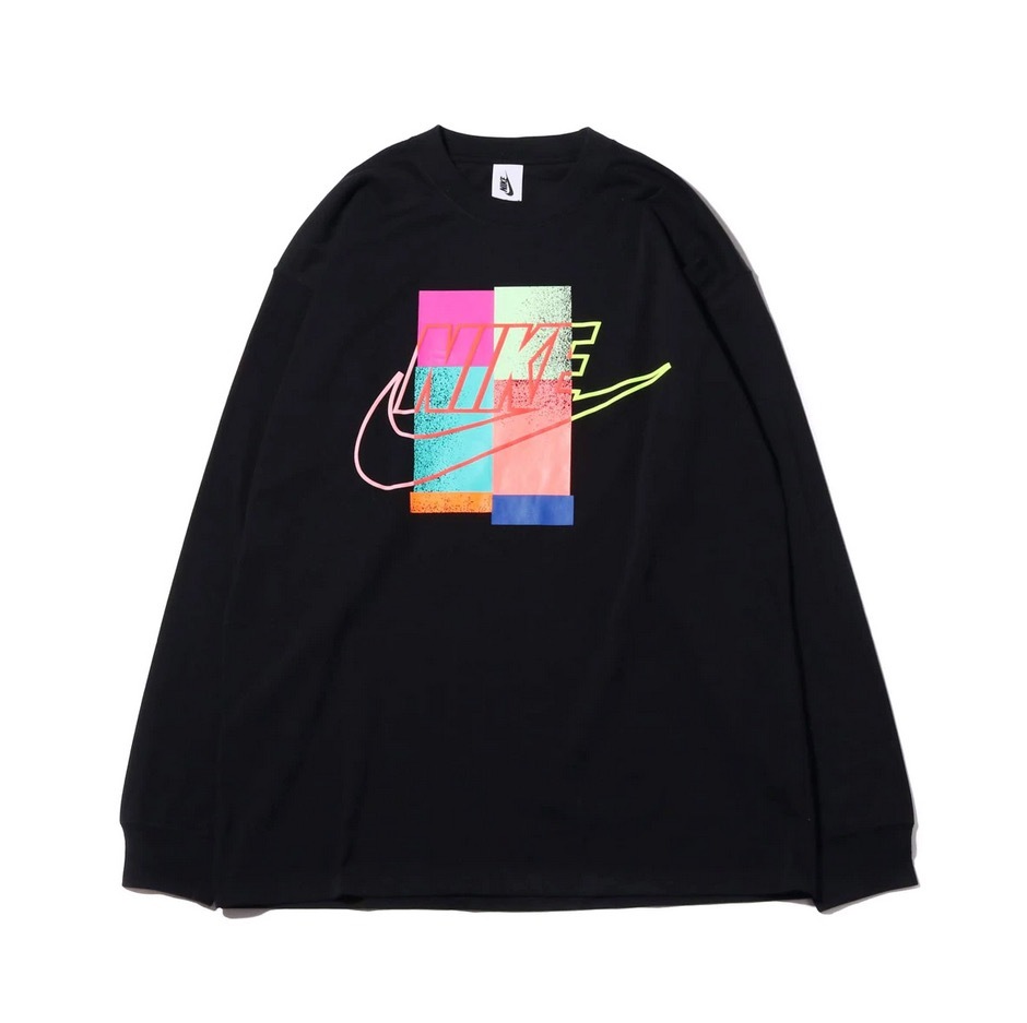 【人気セール，得価】 US Lサイズ NikeLab x atmos LS Tee Black ナイキラボ &times; アトモス ロングスリーブ Tシャツ ロンT ブラック(長袖Tシャツ)｜売買されたオークション情報、yahooの商品情報をアーカイブ公開 - オークフ 男性用
