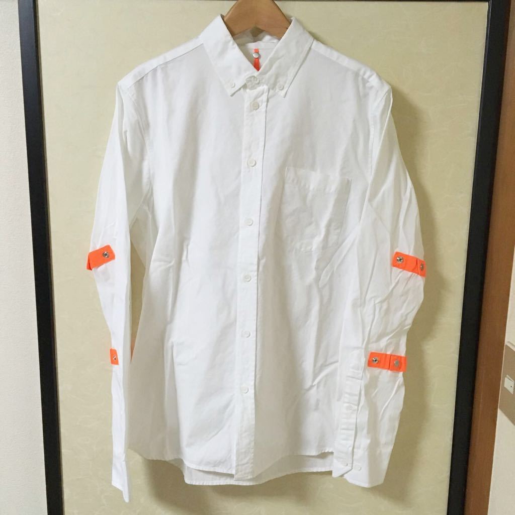 極美品✨️BARBA バルバ ダンディライフ 長袖シャツ 白 ホリゾンタルカラー 美品 BARBA バルバ ダンディライフ カッタウェイシャツ 16/41