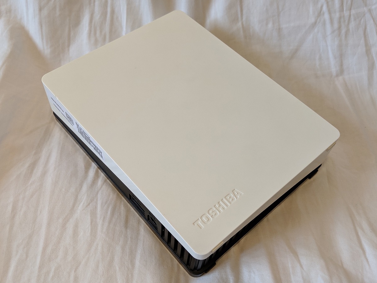 ★☆ 送料無料/東芝TOSHIBA CANVIO DESK 2TB 外付けハードディスク USB HDD HD-EA20TW ☆★_4