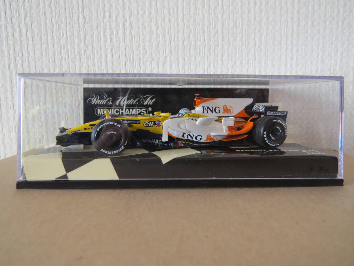 1⁄43 F1 ミニチャンプス R28 ルノー PMA RENAULT ミニカー TEAM チーム 