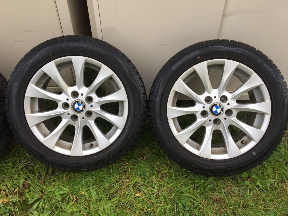 〓BMW純正ホイールX3X5などスタッドレスタイヤホイールセット 235/50 17インチ 中古〓_1
