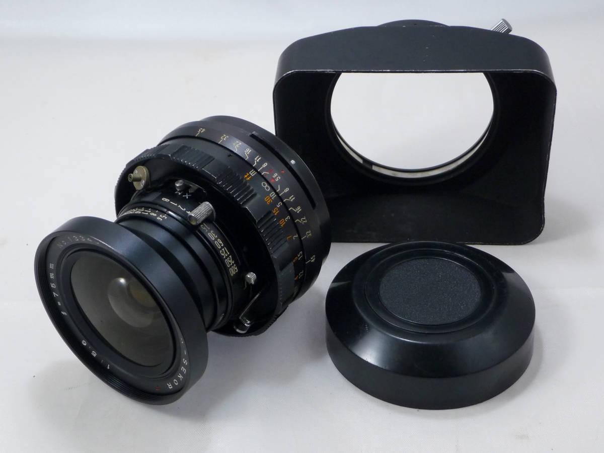 75mm P F5.6 SEKOR マミヤ MAMIYA マミヤセコールP プレス 中判カメラ