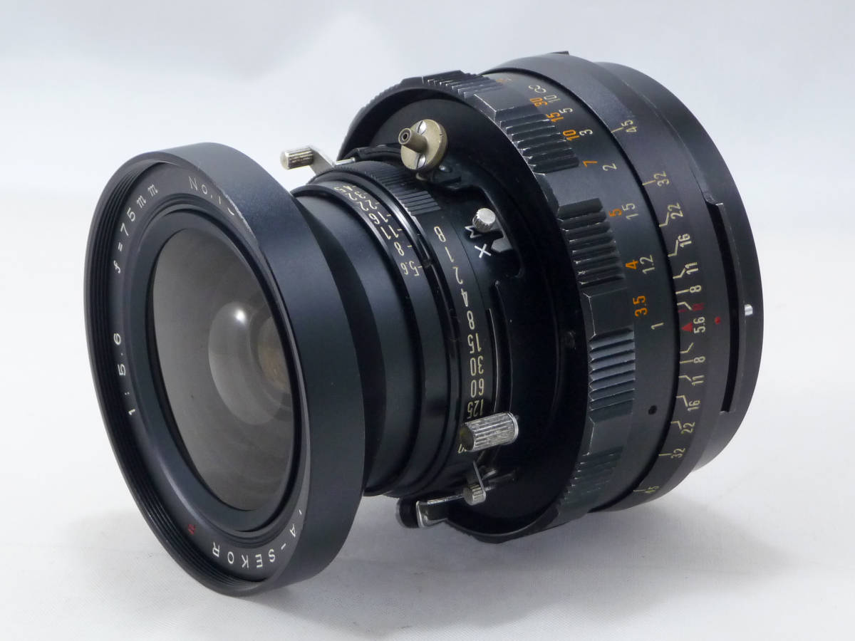 75mm P F5.6 SEKOR マミヤ MAMIYA マミヤセコールP プレス 中判カメラ