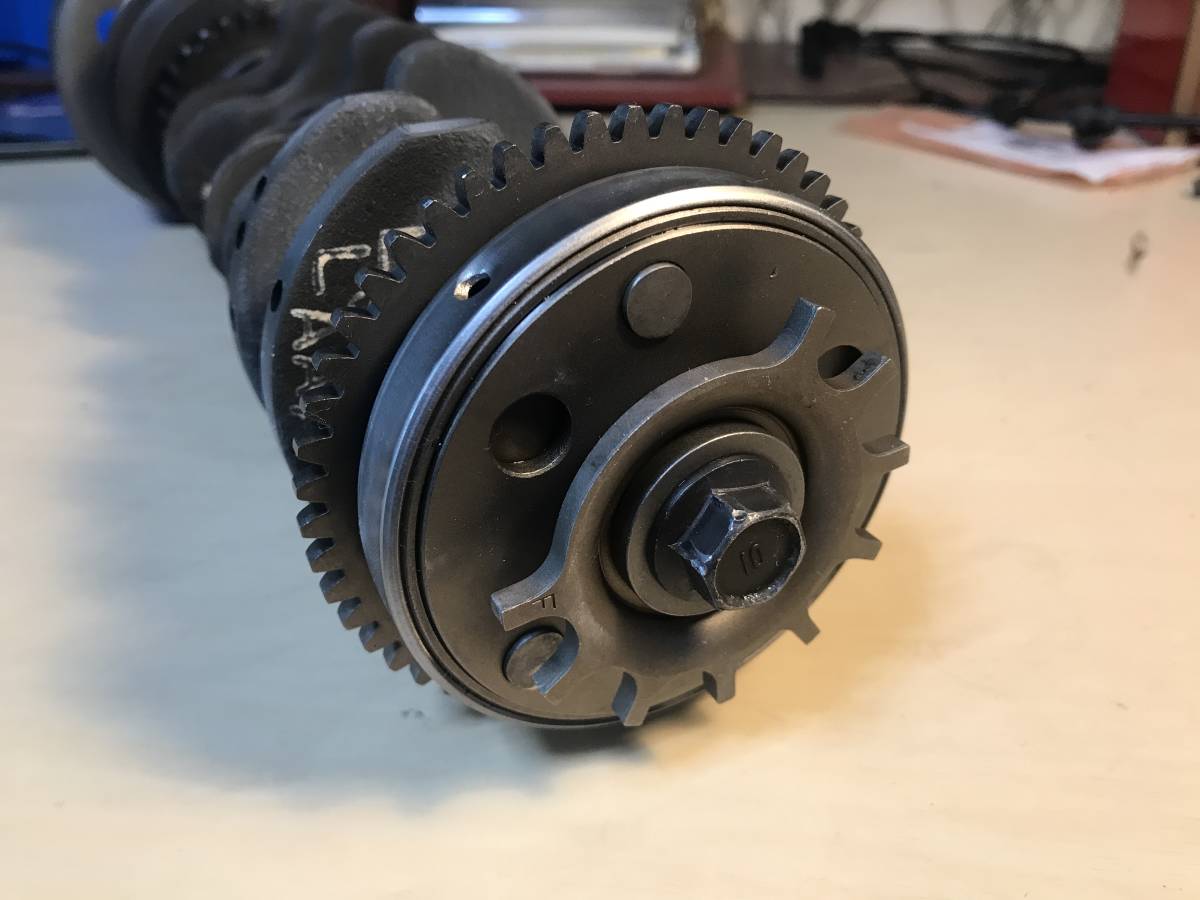 jade250 クランクシャフト フライホイール付き クランクシャフト フライホイール スタータークラッチ 純正CBR250RR