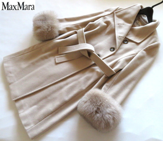 超美品 36サイズ Max Mara マックスマーラ シルバータグ 大人 