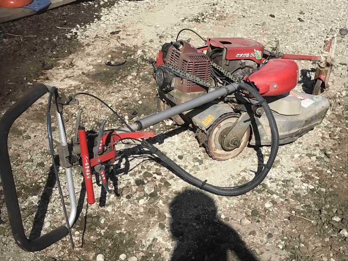 【滋賀発】　斜面草刈機　たすかる507　アグリップ　RK507　000927　ジャンク品_1