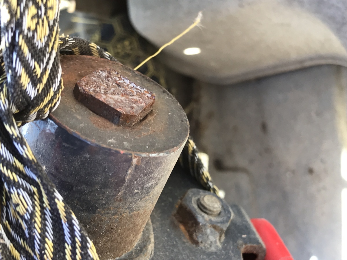 【滋賀発】　斜面草刈機　たすかる507　アグリップ　RK507　000927　ジャンク品_6