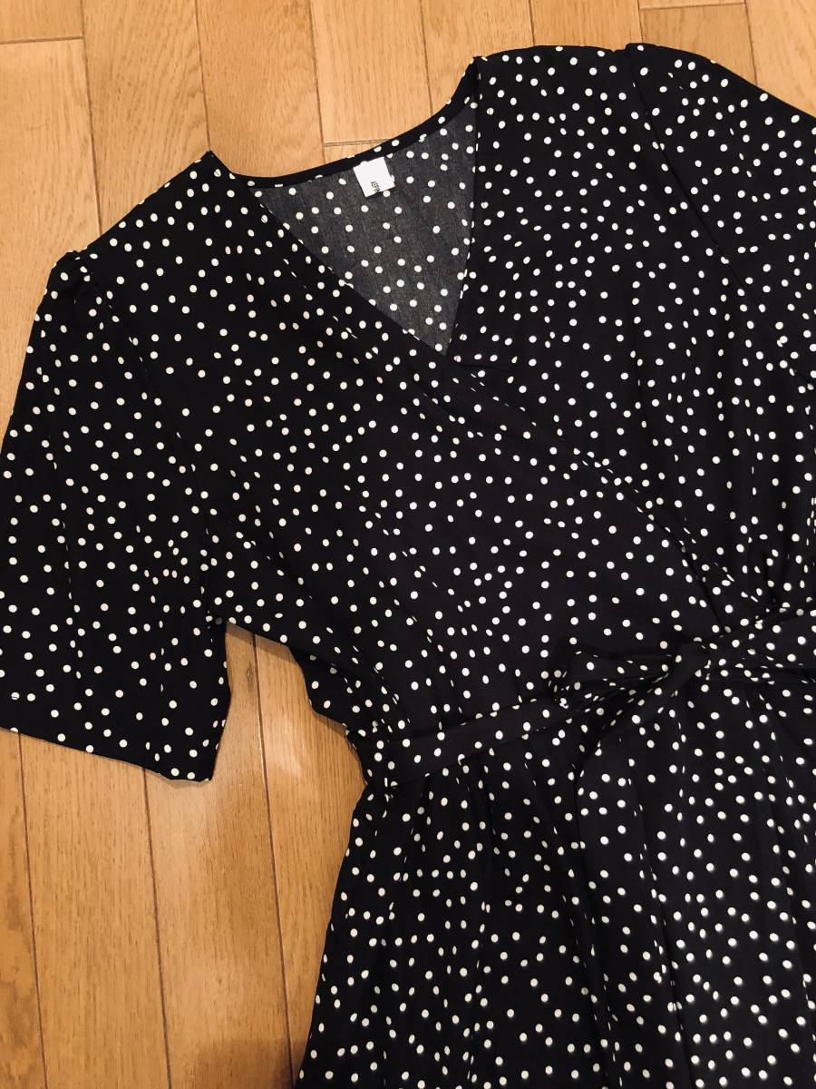 ディーホリックdholic Dholic カシュクールワンピース ドットワンピース 水玉模様 Mサイズ 売買されたオークション情報 Yahooの商品情報をアーカイブ公開 オークファン Aucfan Com
