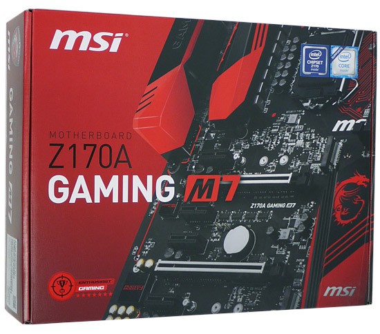 MSI製□ATXマザーボード Z170A GAMING M7□LGA1151▽ hero-overview