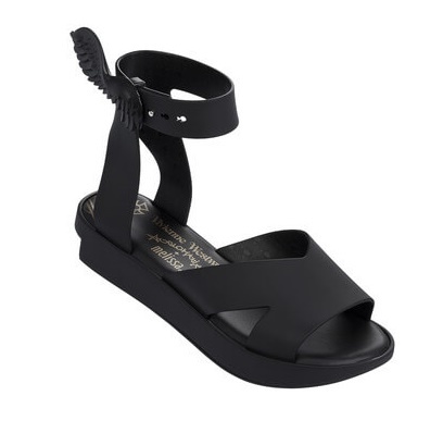 送料無料】新品22cmブラックロッキンホース melissa vivienne Rocking