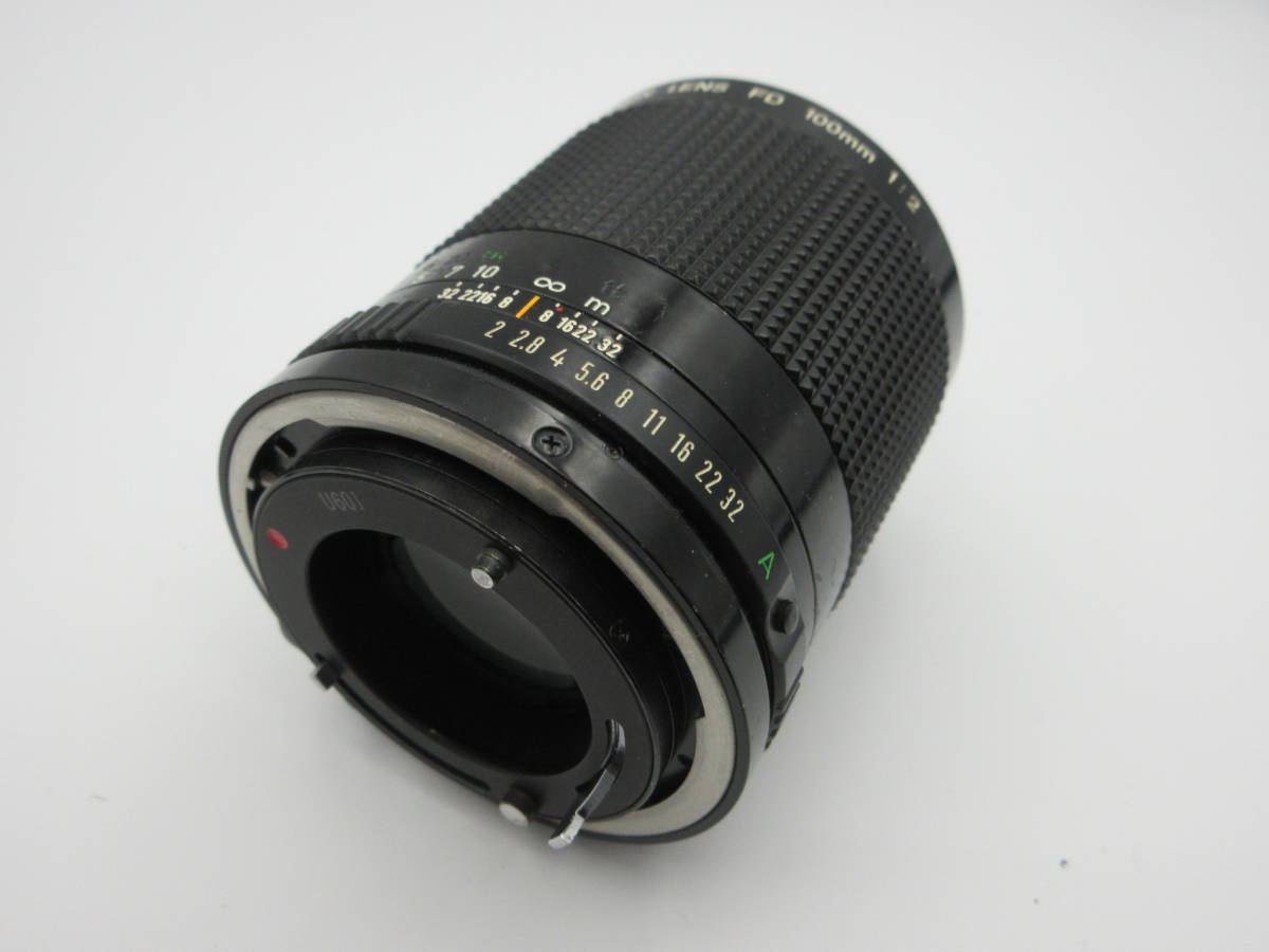 FD Canon 100mm - キヤノン F⁄2 New 単焦点レンズの通販 by 山田写真