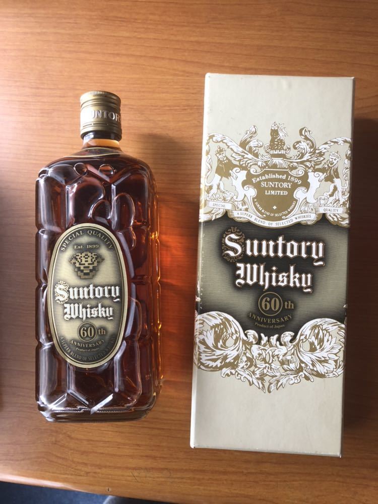 サントリー 角瓶 60周年記念 非売品 特角10年 箱付き 飲料 アルコール