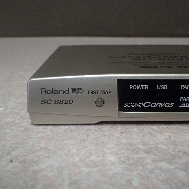 Modulo Roland Sound Canvas SC-8820 Usato &ndash; Sintetizzatore Modulare Digitale Dal Giappone