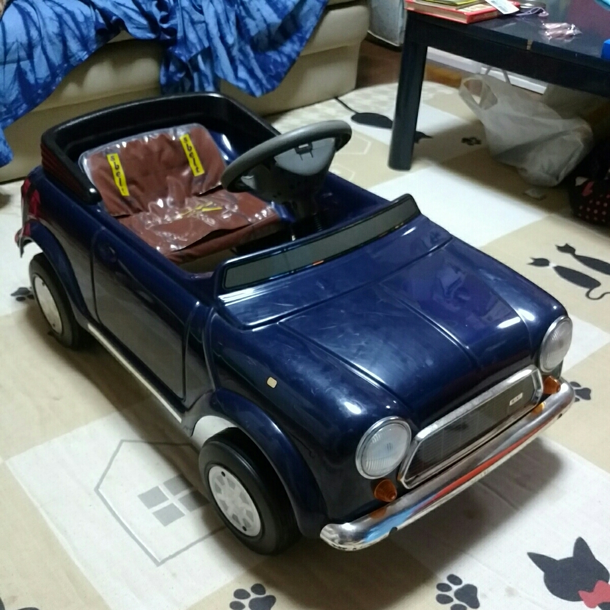 希少！レア！トシマ MINI ミニクーパー クラシック ペダルカー_1