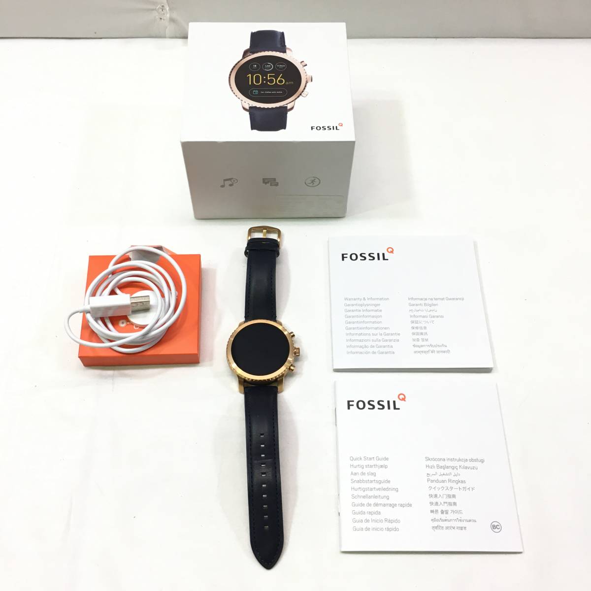 F130 フォッシル スマートウォッチ FTW4002 腕時計 中古 FOSSIL 