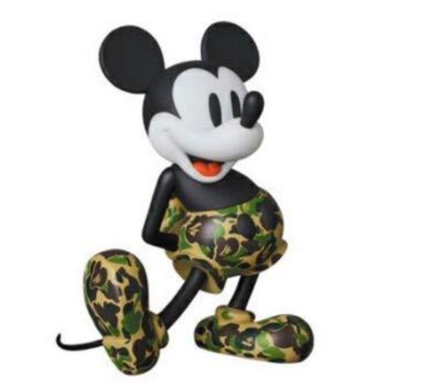 MICKEY THE TRUE ORIGINAL VCD BAPE R MICKEY MOUSE MEDICOMTOY ミッキー エイプ ...