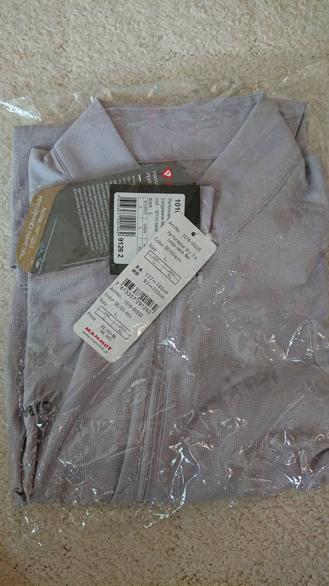 激安大特価，品質保証 MAMMUT マムート XL JP Performance Dry Zip Longsleeve Men marble(男性用)｜売買されたオークション情報、yahooの商品情報をアーカイブ公開 - オークファン 男性用