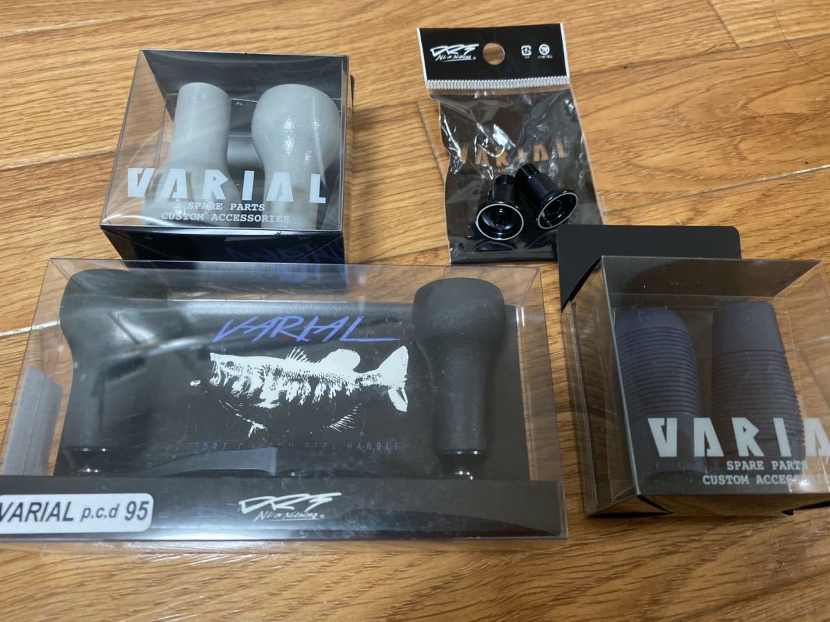 DRT VARIAL ハンドル 95 ブラック J-ノブ スリム ネイビー スリムノブ
