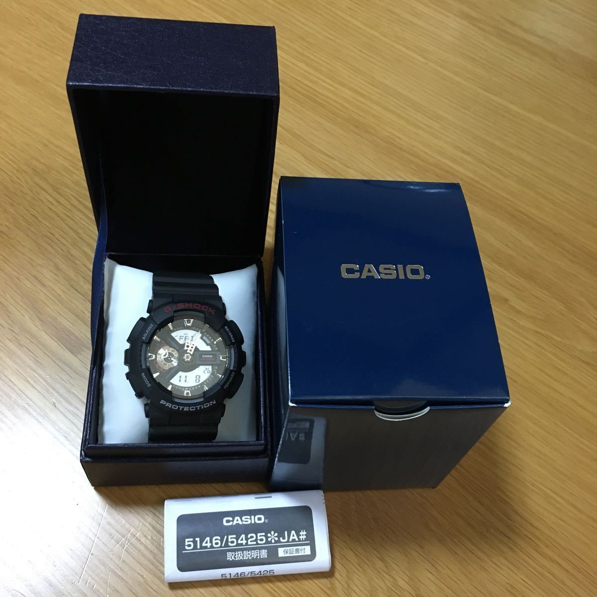1円スタート！ 新品未使用 カシオ G-SHOCK 5146 GA-110 0 G-SHOCK CASIO