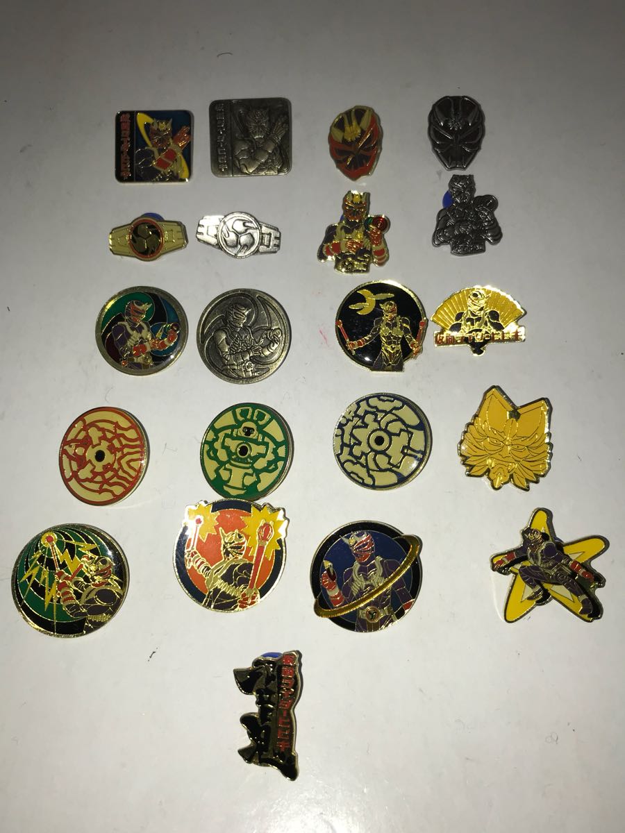 Furuta フルタ 仮面ライダー響鬼 ライダーピンズ ピンバッジ  