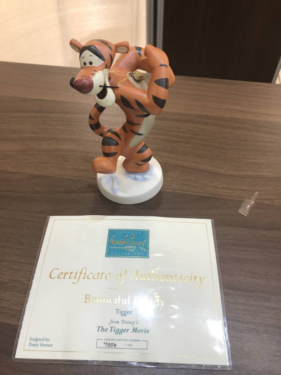 【WDCC】ディズニー/Tigger/フィギュア キャラクタードール 人形