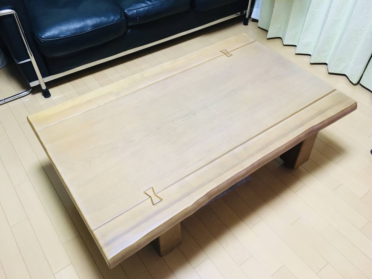 【中古1円スタート】【定価116,000円】 カリモク ルスティック シリーズ ファン式 こたつテーブル センターテーブル karimoku RUSTIC