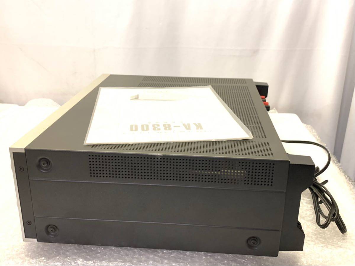 TRIO KA-8300 プリメインアンプ 整備済・美品 TRIO プリメインアンプ