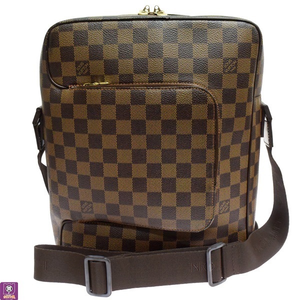 LOUIS VUITTON ルイヴィトン N41441 ダミエ エベヌ オラフMM 