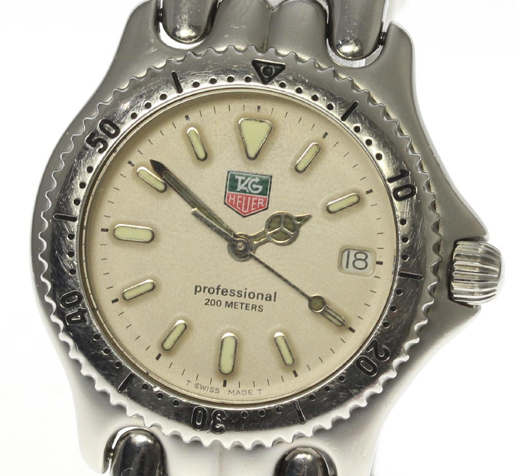 1円スタート】TAG HEUER タグホイヤー S99.013M プロフェッショナル