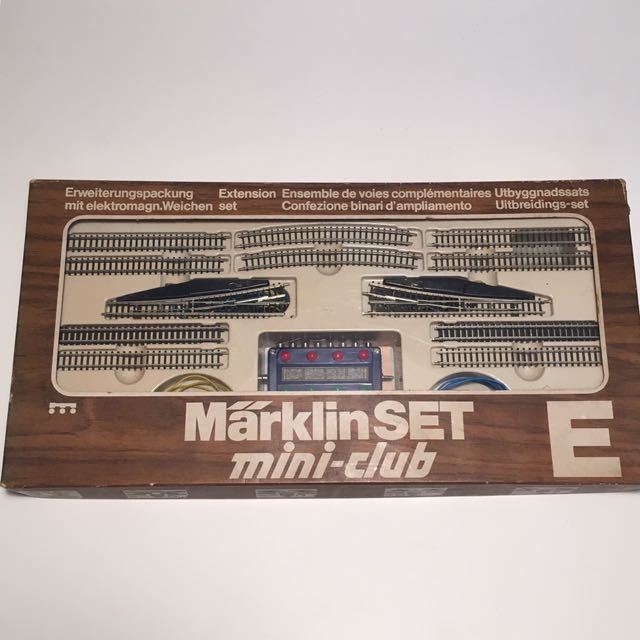 Marklin 0 - メルクリン Zゲージ 8191 レイアウト 拡張 E セット
