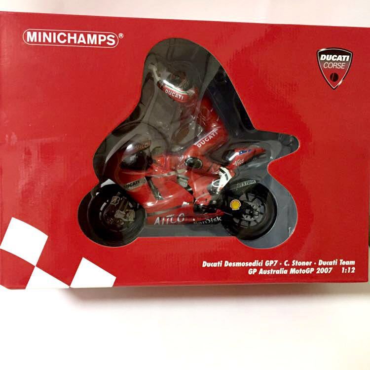 ミニチャンプス 1/12 ドゥカティ MotoGP 2008 C.ストーナー MINICHAMPS