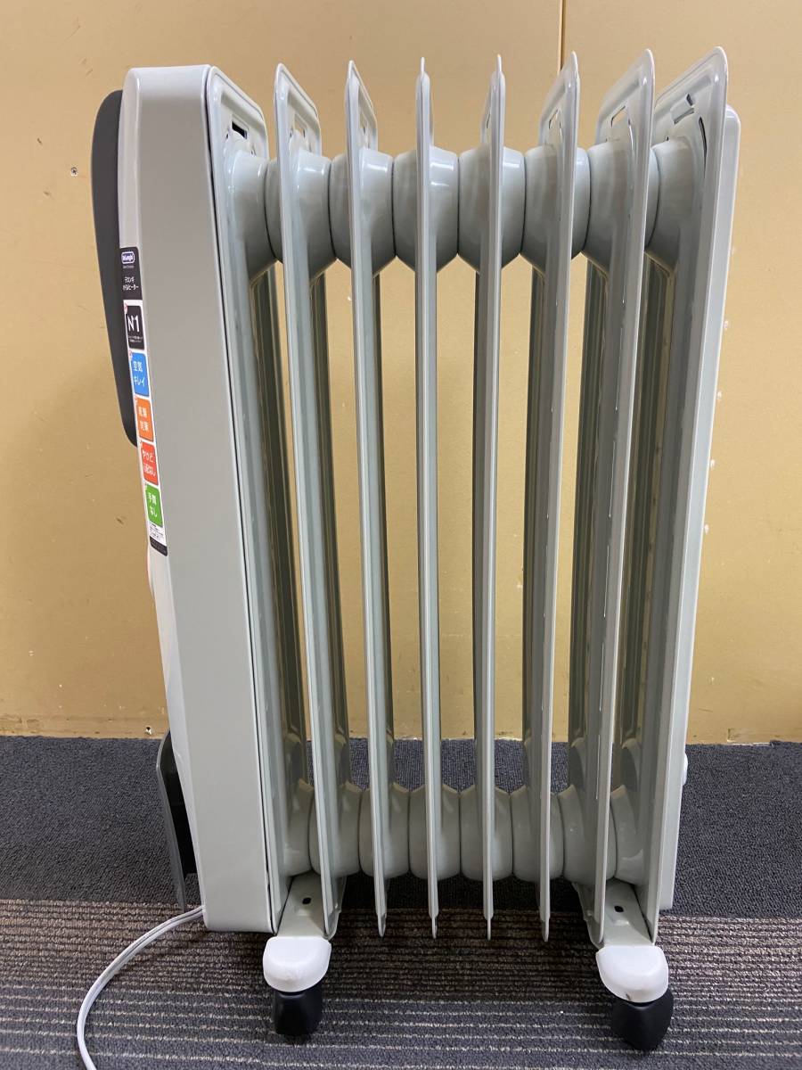 543】美品！デロンギ オイルヒーター DeLonghi H770812EFSN 電気暖房