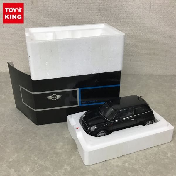 1円～ 京商 1/18 MINI COOPER S ミニ クーパーS ブラック / ミニカー