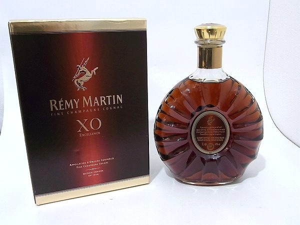 1円 未開栓 初出し レミーマルタン XO エクセレンス 700ml 40