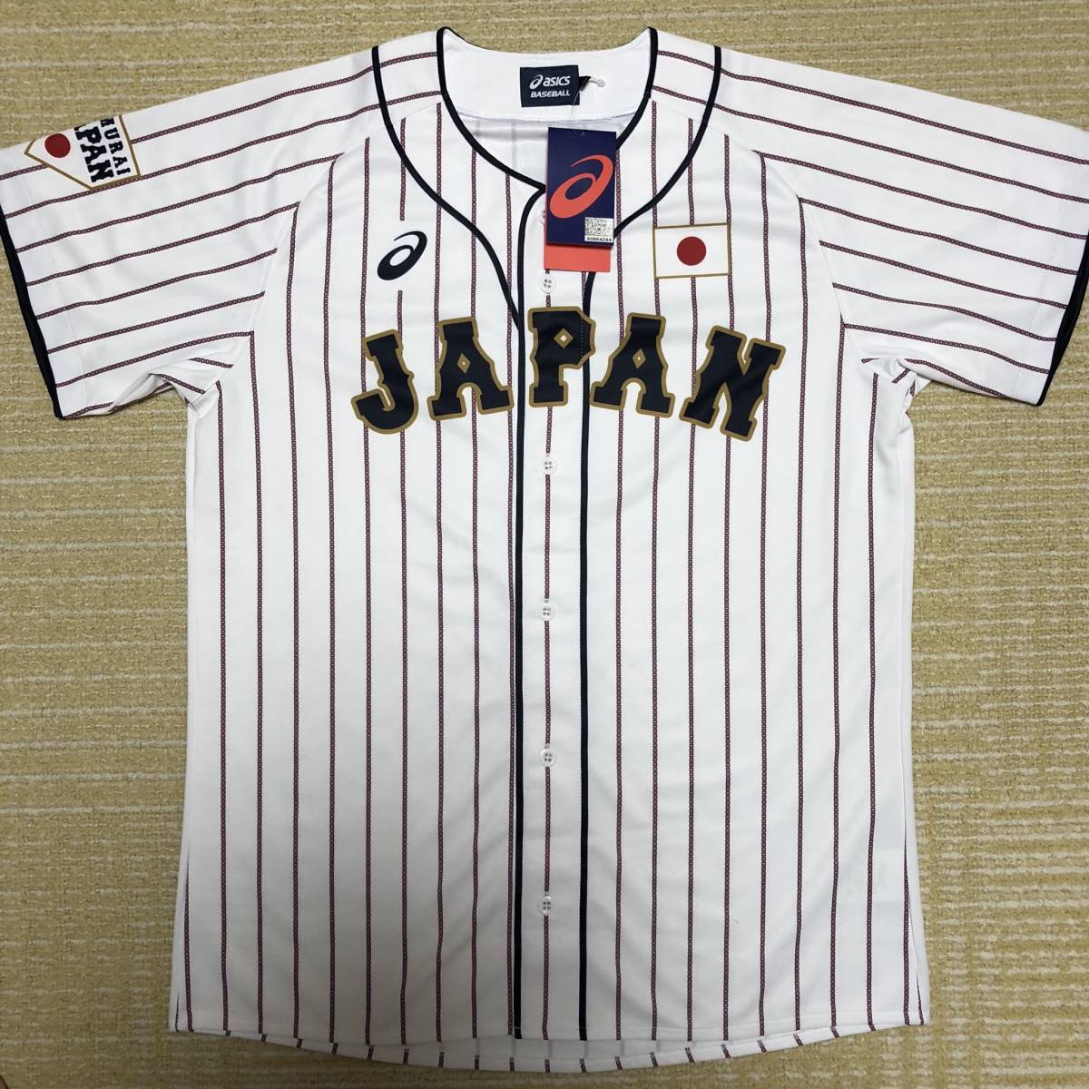 新品未開封・廃盤品】山岡泰輔 開幕限定ユニフォーム Lサイズ 【公式通販】