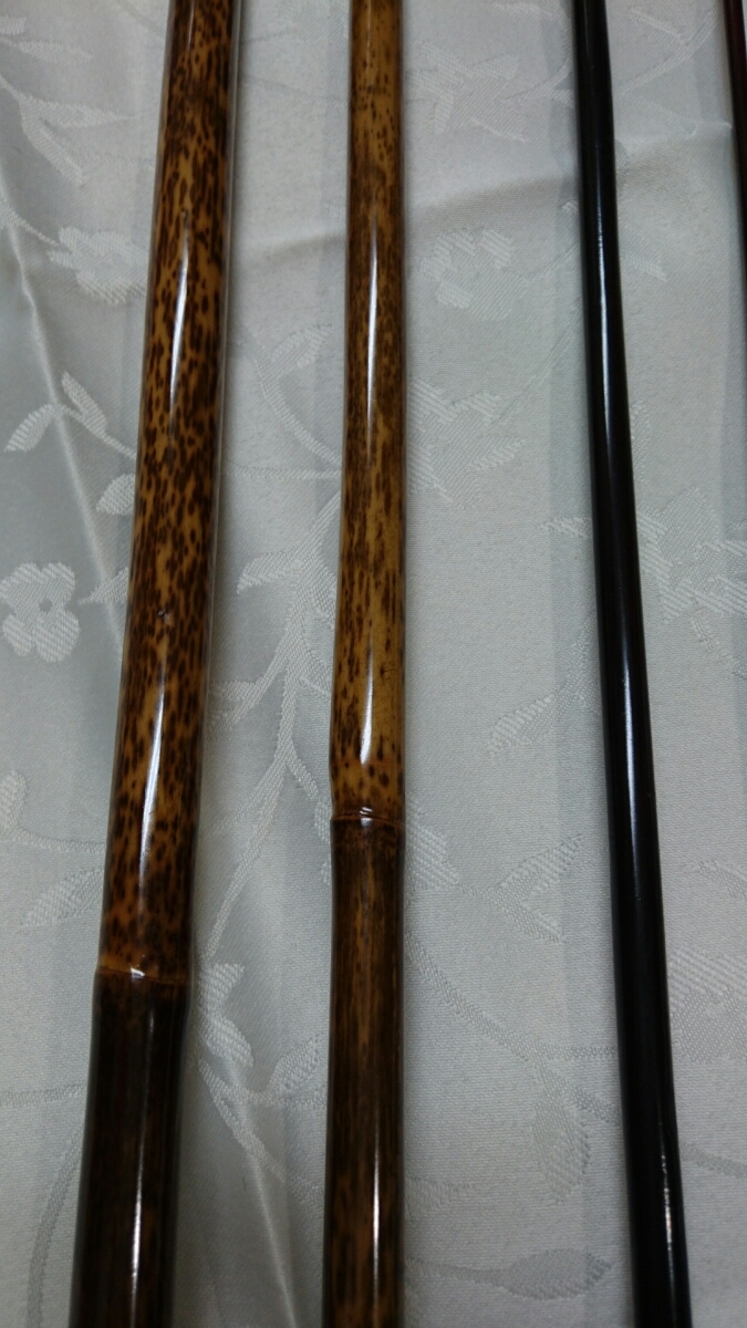 へら竿 紋竹口巻 廣茂 特作 十参尺壱寸 中古品 13尺1寸 【公式通販】
