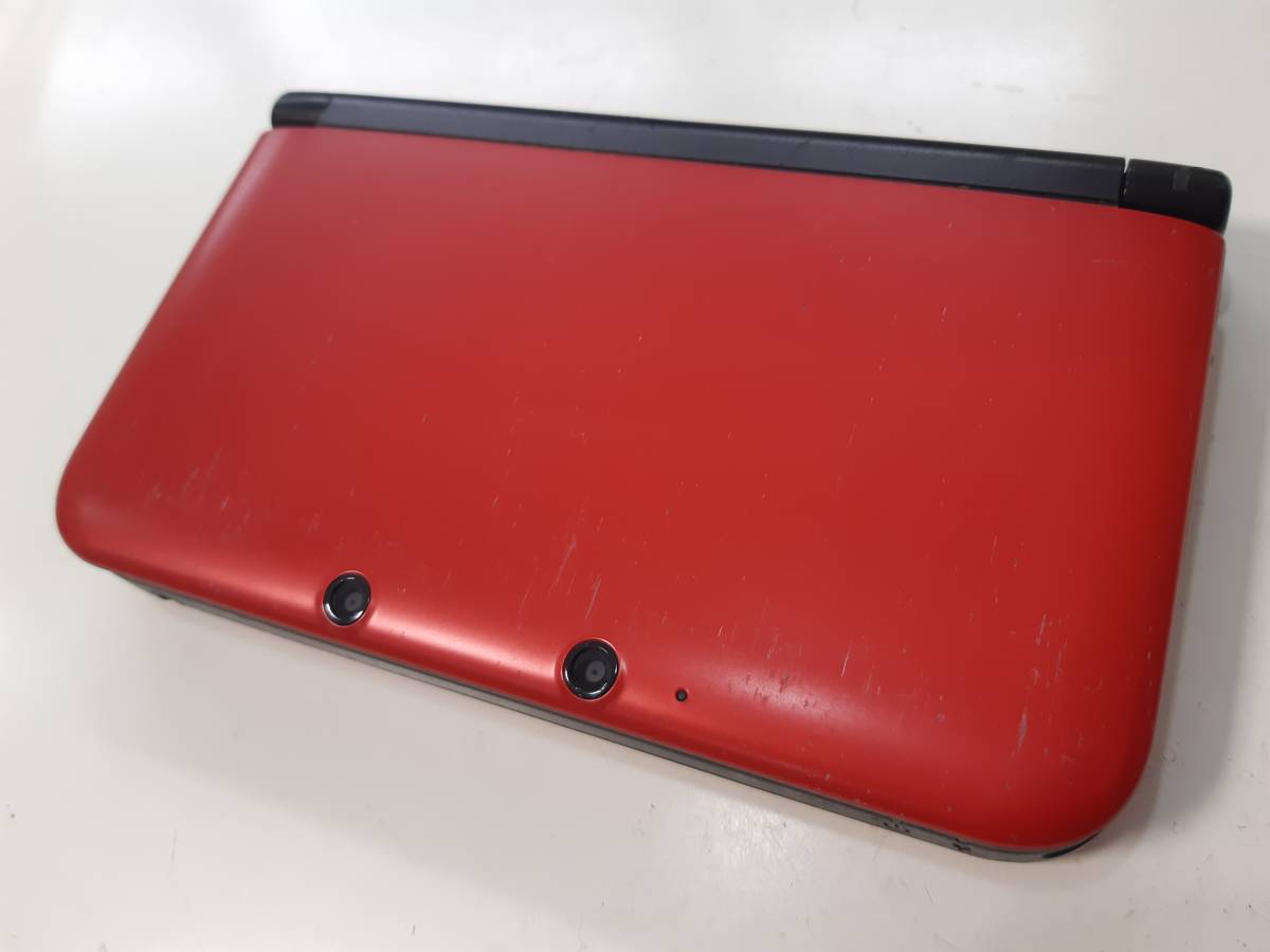 動作確認済み】《即決有り》Nintendo 任天堂 3DSLLレッド×ブラック