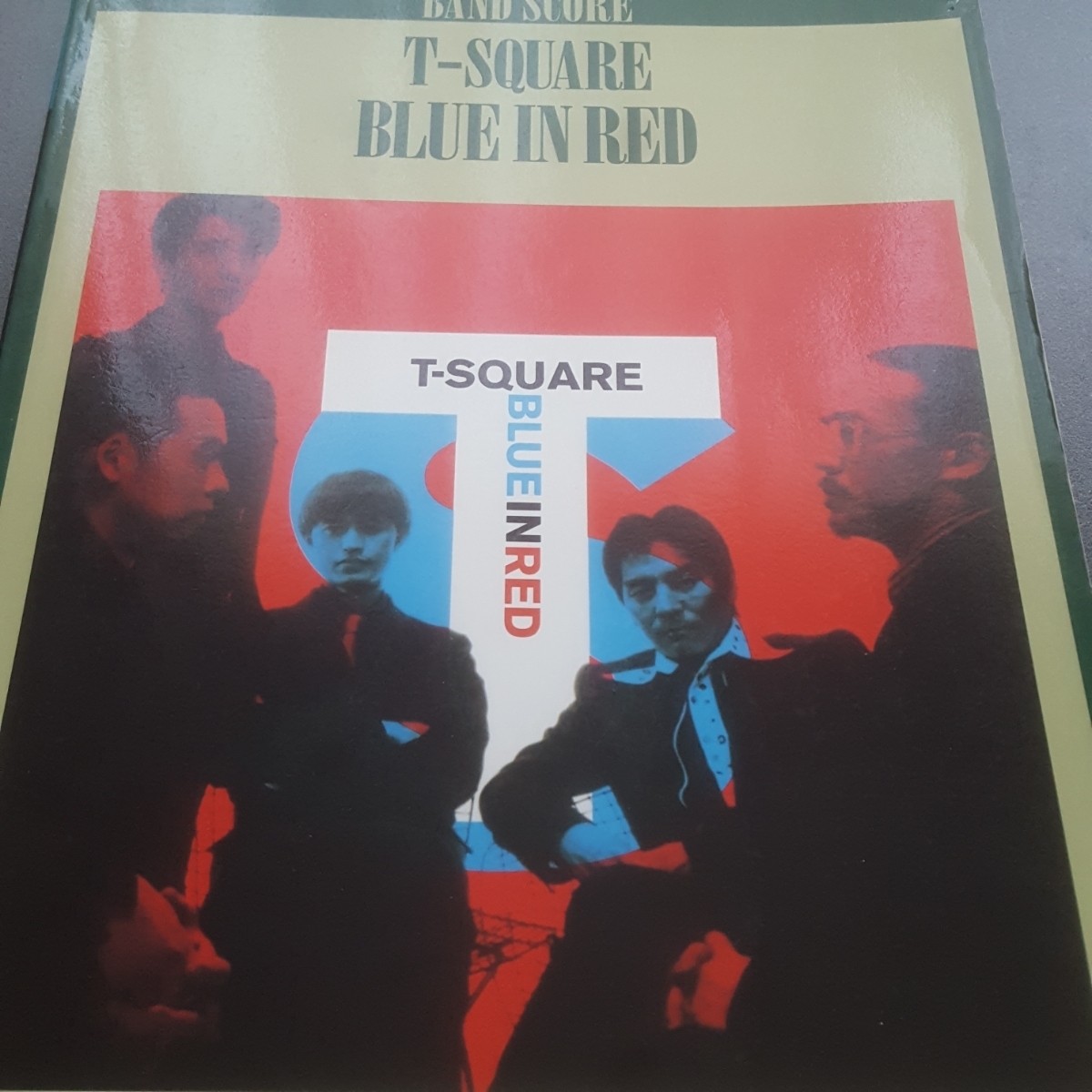 T-SQUARE BLUE IN RED バンドスコア T-スクェア 安藤まさひろ THE
