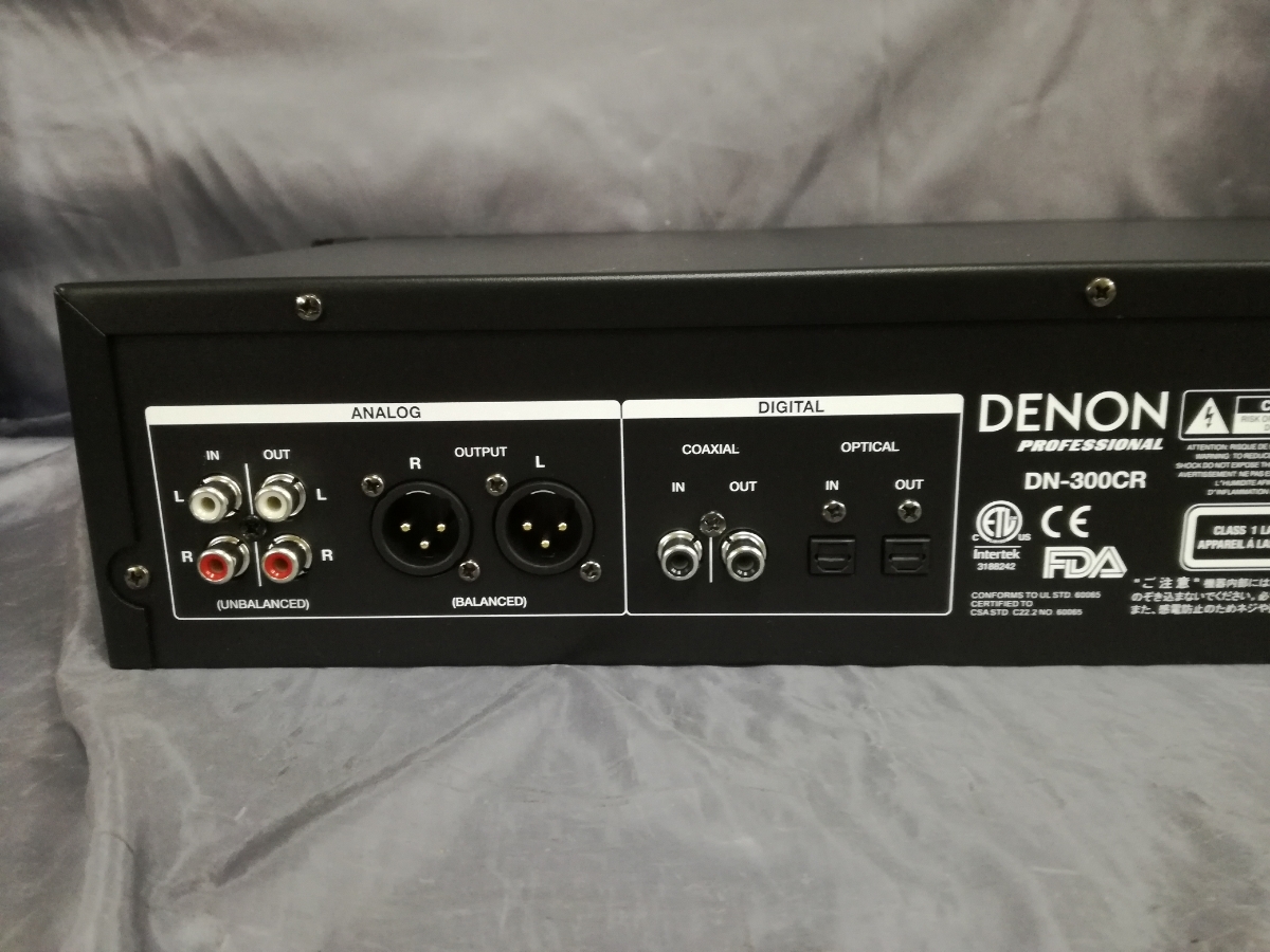DENON Yahoo!オークション - 「cd300」DENON Professional (CDデッキ
