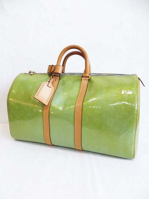 ルイヴィトン LOUIS VUITTON マーサー モノグラム ヴェルニ ベビー 