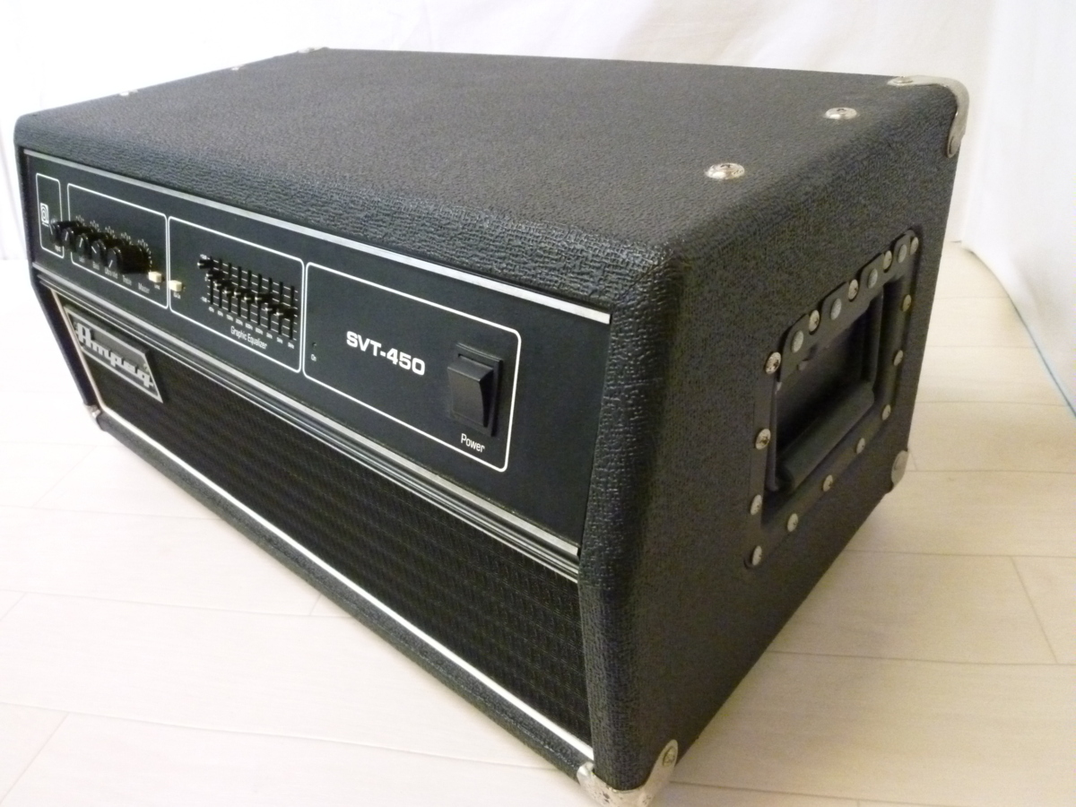 Ampeg SVT-450 ベースアンプ中古美品 Ampeg Yahoo!オークション ベースアンプ SVT-450 ヘッド ヘッドアンプ