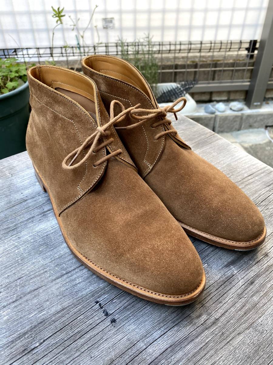 ◆◆◆John Lobb ジョンロブ Ferris フェリス チャッカブーツ 定価26万 サイズ6E◆◆◆