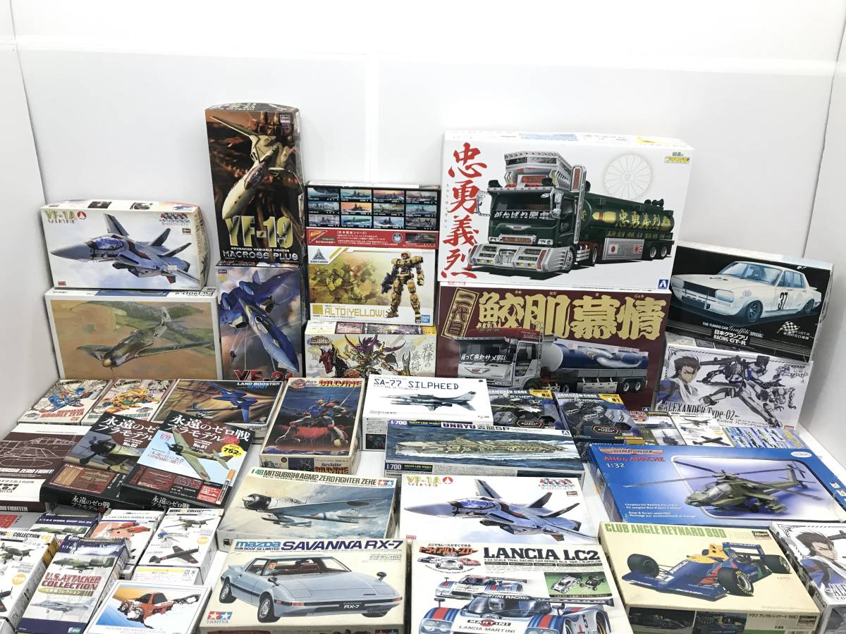 0701549E☆ 【ジャンク】プラモデル まとめセット(TAMIYA/Hasegawa