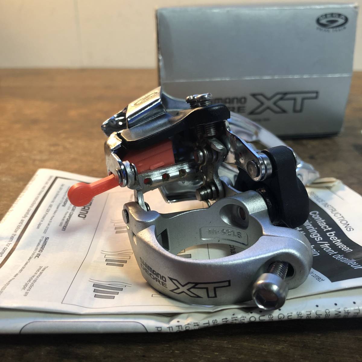 SHIMANO / DEORE XT FD-M750 31.8 NEW OLD STOCK