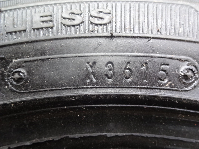 2023年製165&frasl;70R14バリ山！ツブ付き！中古スタッドレスタイヤ2本セット ●送料適正価格店●冬用2本【165/55R14】2本 7.5分山◆ダンロップ DSX-2(AB523)