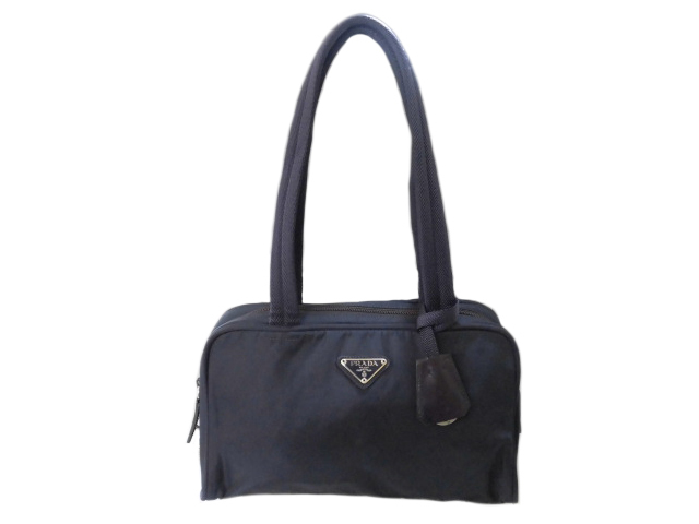限定SALE，大得価 スタート安値 良品 ギャラあり PRADA プラダ tessuto sport ナイロン ハンドバッグ ミニボストンバッグ B10072 紺 鞄 メンズ レディース(ハンドバッグ)｜売買されたオークション情報、yahooの商品情 かばん、バッグ