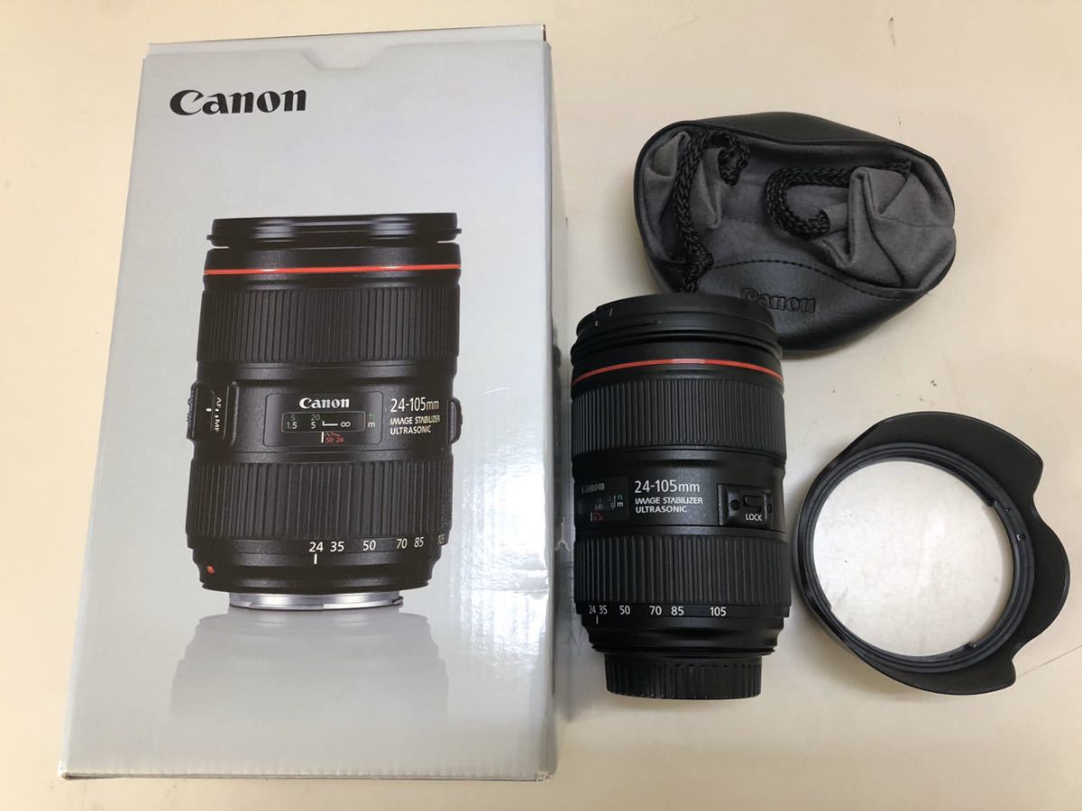 IS Canon F4L EF24-105mm 24-105mm EF USM キヤノン II キャノン 
