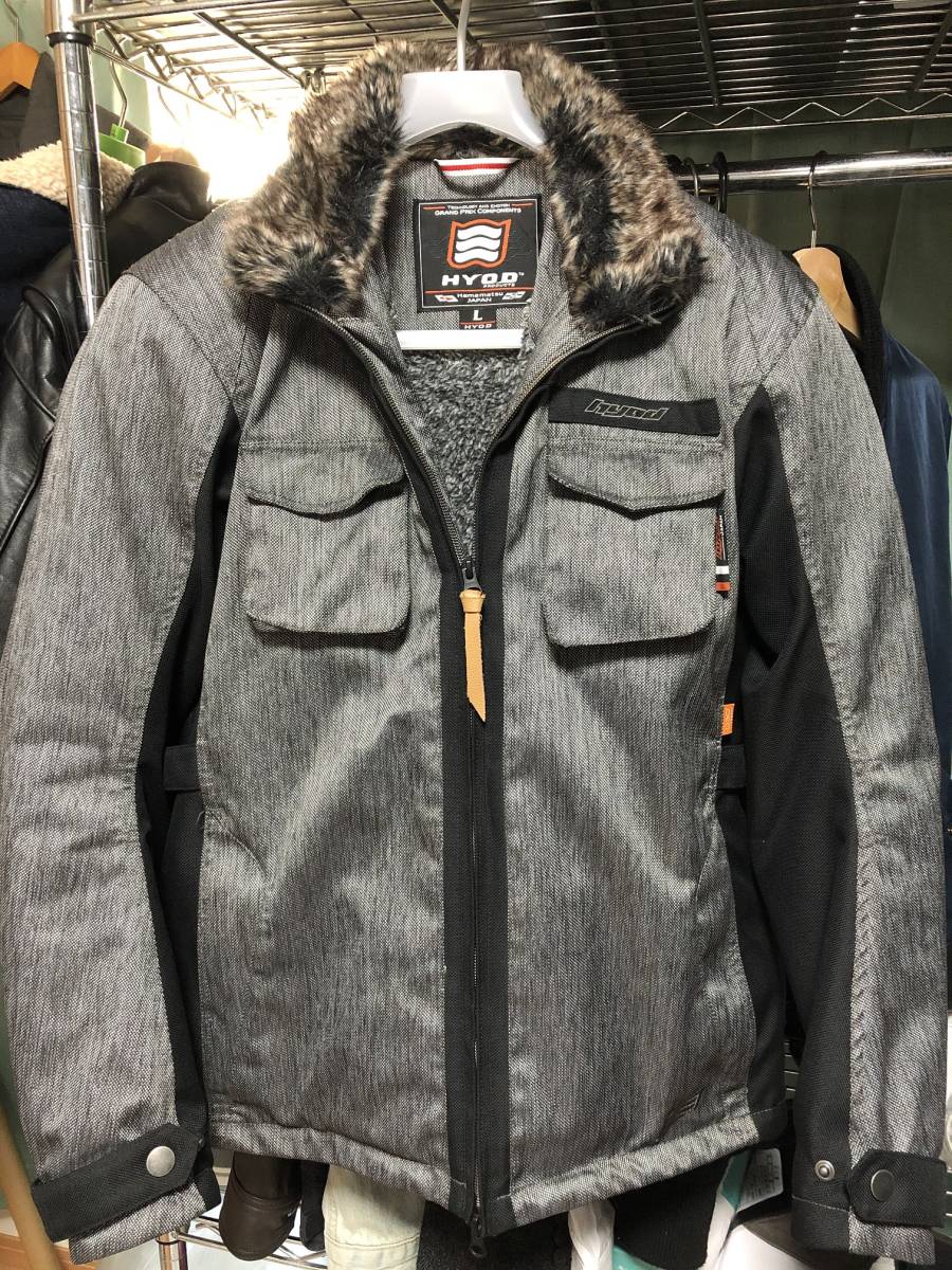 【超美品】HYOD ヒョウドウ　ウィンタージャケット　Lサイズ　冬　ST-W Lite GREEK D3OR（グリーク・ディースリーオー）